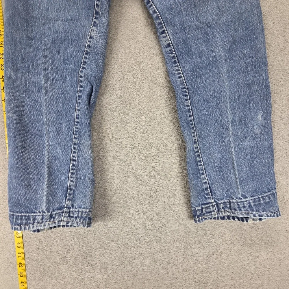 Vintage Levis Engineered Jeans Mens Blue Twisted Button Fly Med Wash Fits 28x32